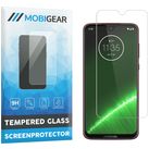Mobigear Motorola Moto G7 Plus Glazen Screenprotector - Case Friendly