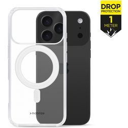 Mobilize Naked Protection Doorzichtig iPhone 17 Pro MagSafe Hoesje Hardcase Backcover Shockproof - Transparant