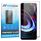 Mobigear Premium Motorola Edge (2021) Glazen Screenprotector - Case Friendly - Zwart
