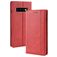 Mobigear Sensation Samsung Galaxy S10 Hoesje Bookcase Portemonnee - Rood