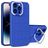 Mobigear Cube iPhone 14 Pro Max Hoesje Hardcase Backcover met Standaard - Blauw