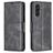 Mobigear Excellent Samsung Galaxy A56 Hoesje Bookcase Portemonnee - Zwart