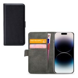 Mobilize Classic Gelly Wallet iPhone 14 Pro Hoesje Bookcase Portemonnee - Zwart