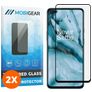 Mobigear Premium OnePlus Nord Glazen Screenprotector - Case Friendly - Zwart (2-Pack)