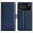 Mobigear Slim Magnet iPhone 17 Pro Hoesje Bookcase Portemonnee - Donkerblauw