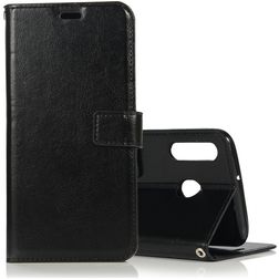 Mobigear Wallet Samsung Galaxy A40 Hoesje Bookcase Portemonnee - Zwart