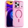 Mobigear Shockproof iPhone 17 Pro Max MagSafe Hoesje Hardcase Backcover - Roze