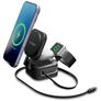 Cygnett MagStand 3-in1 MagSafe 0.7 Meter Fast Charge 22.5W - Zwart
