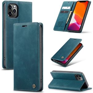 CaseMe 013 iPhone 12 Pro Max Hoesje Bookcase Portemonnee - Blauw