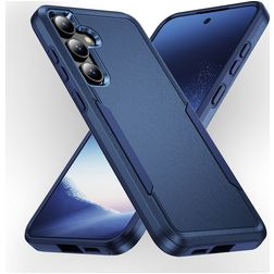 Mobigear Heavy Armor Samsung Galaxy S24 Plus Hoesje Hardcase Backcover Shockproof - Blauw