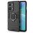 Mobigear Armor Ring OnePlus Nord 2T 5G Hoesje Hardcase Backcover Shockproof met Ringhouder - Zwart