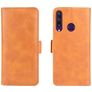 Mobigear Slim Magnet Huawei Y6p Hoesje Bookcase Portemonnee - Cognac