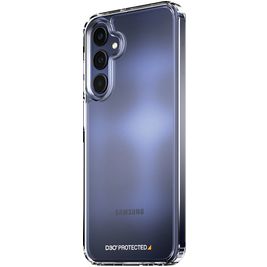 PanzerGlass D30 Doorzichtig Samsung Galaxy A25 5G Hoesje Hardcase Backcover Shockproof - Transparant