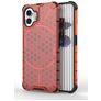 Mobigear Honeycomb Nothing Phone (2) Hoesje Hardcase Backcover Shockproof - Rood