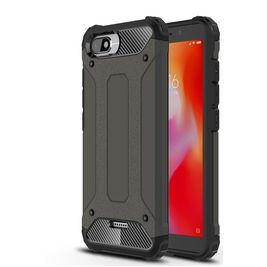 Mobigear Outdoor Xiaomi Redmi 6A Hoesje Hardcase Backcover Shockproof - Bruin Mobigear Outdoor Xiaomi Redmi 6A Hoesje Hardcase Backcover Shockproof - Bruin