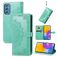 Mobigear Mandala Samsung Galaxy M52 Hoesje Bookcase Portemonnee - Turquoise
