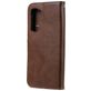 Mobigear Zipper Huawei P40 Lite 5G Hoesje Bookcase Portemonnee - Bruin