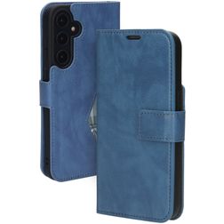 Mobiparts Classic Wallet Samsung Galaxy A35 Hoesje Bookcase Portemonnee - Steel Blue