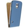Mobilize Ultra Slim Flip Samsung Galaxy S5 Mini Hoesje Flipcase - Blauw