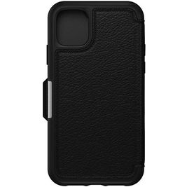OtterBox Strada iPhone 11 Hoesje Echt Leer Bookcase - Zwart