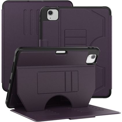 Mobigear Magnetic Folio iPad Pro 11 Inch (2020) Hoes Bookcase + Stylus Houder - Paars