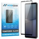 Mobigear Premium Sony Xperia 10 V Glazen Screenprotector - Case Friendly - Zwart
