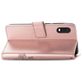 Mobigear Wallet Book Case Flower Rose Gold for Samsung Galaxy Xcover Pro