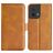 Mobigear Slim Magnet OPPO Reno 8 5G Hoesje Bookcase Portemonnee - Cognac