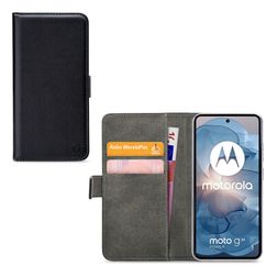 Mobilize Classic Gelly Wallet Motorola Moto G24 Hoesje Bookcase Portemonnee - Zwart