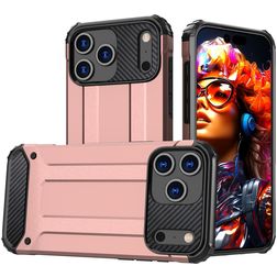 Mobigear Outdoor iPhone 17 Pro Max Hoesje Hardcase Backcover Shockproof - Roségoud