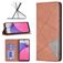 Mobigear Rhombus Slim Samsung Galaxy A33 Hoesje Bookcase - Bruin