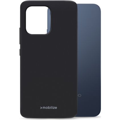 Mobilize Rubber Gelly OPPO Reno 15 F Hoesje Flexibel TPU Backcover - Zwart