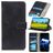 Mobigear Croco Sony Xperia 1 IV Hoesje Bookcase Portemonnee - Zwart