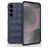 Mobigear Bumpy Samsung Galaxy S25 Plus Hoesje Flexibel TPU Backcover - Donkerblauw