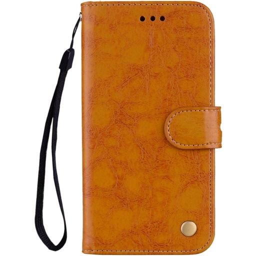 Mobigear Wallet Huawei P20 Lite (2018) Hoesje Bookcase Portemonnee - Cognac