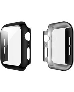 Mobigear Royal Apple Watch - 44 mm Hardcase Hoesje - Zwart