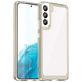 Mobigear Crystal Samsung Galaxy S23 Ultra Hoesje Hardcase Backcover - Transparant / Grijs