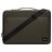 Gaston Luga Däsh Cushioned Briefcase Laptop Aktetas 16 inch Laptoptas + Handvat - Olijfgroen