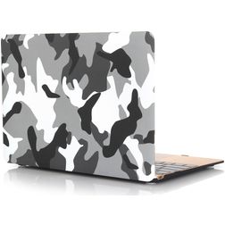 Mobigear Design MacBook Air 11 Inch (2010-2016) Hoes Hardshell Laptopcover MacBook Case - Urban Camauflage - Model A1370 / A1465