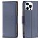 Mobigear Excellent iPhone 16 Pro Max Hoesje Bookcase Portemonnee - Blauw
