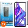 Mobigear Premium HONOR 9X Glazen Screenprotector - Case Friendly - Zwart (3-Pack)