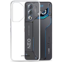 Mobilize Gelly Doorzichtig Nubia Neo 3 GT Hoesje Flexibel TPU Backcover - Transparant