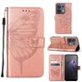 Mobigear Butterfly OPPO Reno 8 5G Hoesje Bookcase Portemonnee - Roségoud