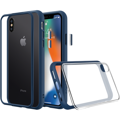 Rhinoshield MOD NX Crash Guard Bumper Royal Blue Apple iPhone Xs Max