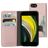Mobiparts Classic Wallet iPhone 8 Hoesje Bookcase Portemonnee - Roze