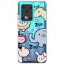 Mobigear Design Samsung Galaxy S20 Ultra Hoesje Flexibel TPU Backcover - Zoo