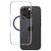 CARE by PanzerGlass Urban Combat iPhone 16 Pro MagSafe Hoesje Hardcase Backcover - Transparant / Blauw
