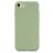 Mobigear Colors iPhone 8 Hoesje Flexibel TPU Backcover - Groen