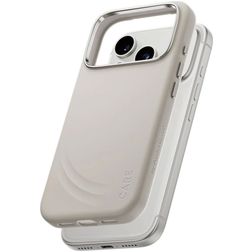 CARE by PanzerGlass Feature FLOW iPhone 17 Pro Siliconen MagSafe Hoesje Backcover Shockproof - Vanilla