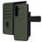 Mobiparts Samsung Galaxy A36 Hoesje Echt Leer Uitneembare 2in1 Bookcase Portemonnee - Groen